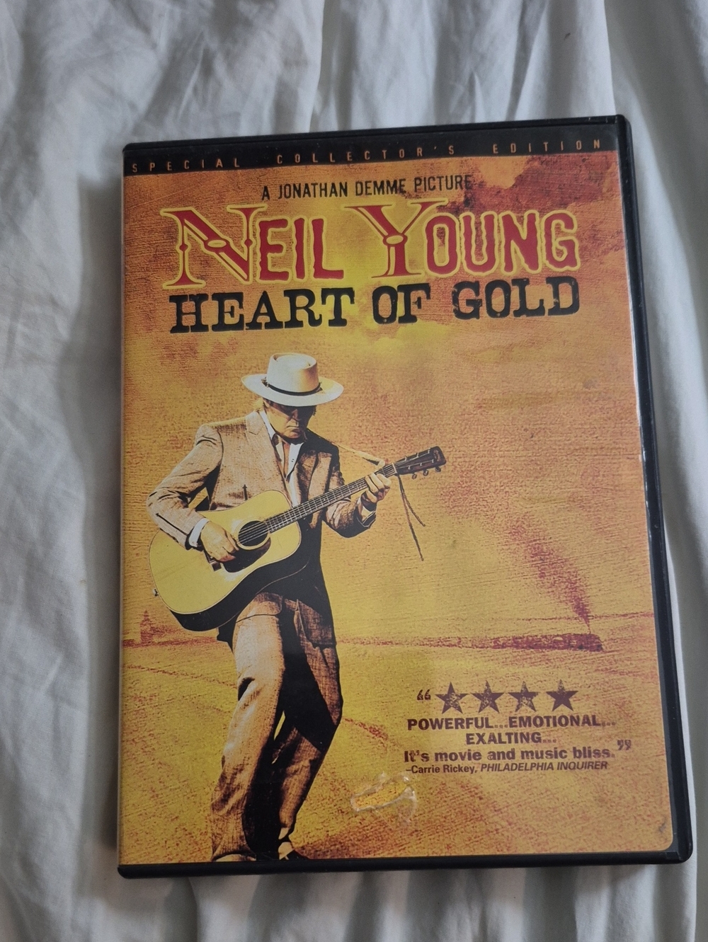 Neil Young 'Heart of Gold' 2 Disk Dvd Special Vollectors Edition